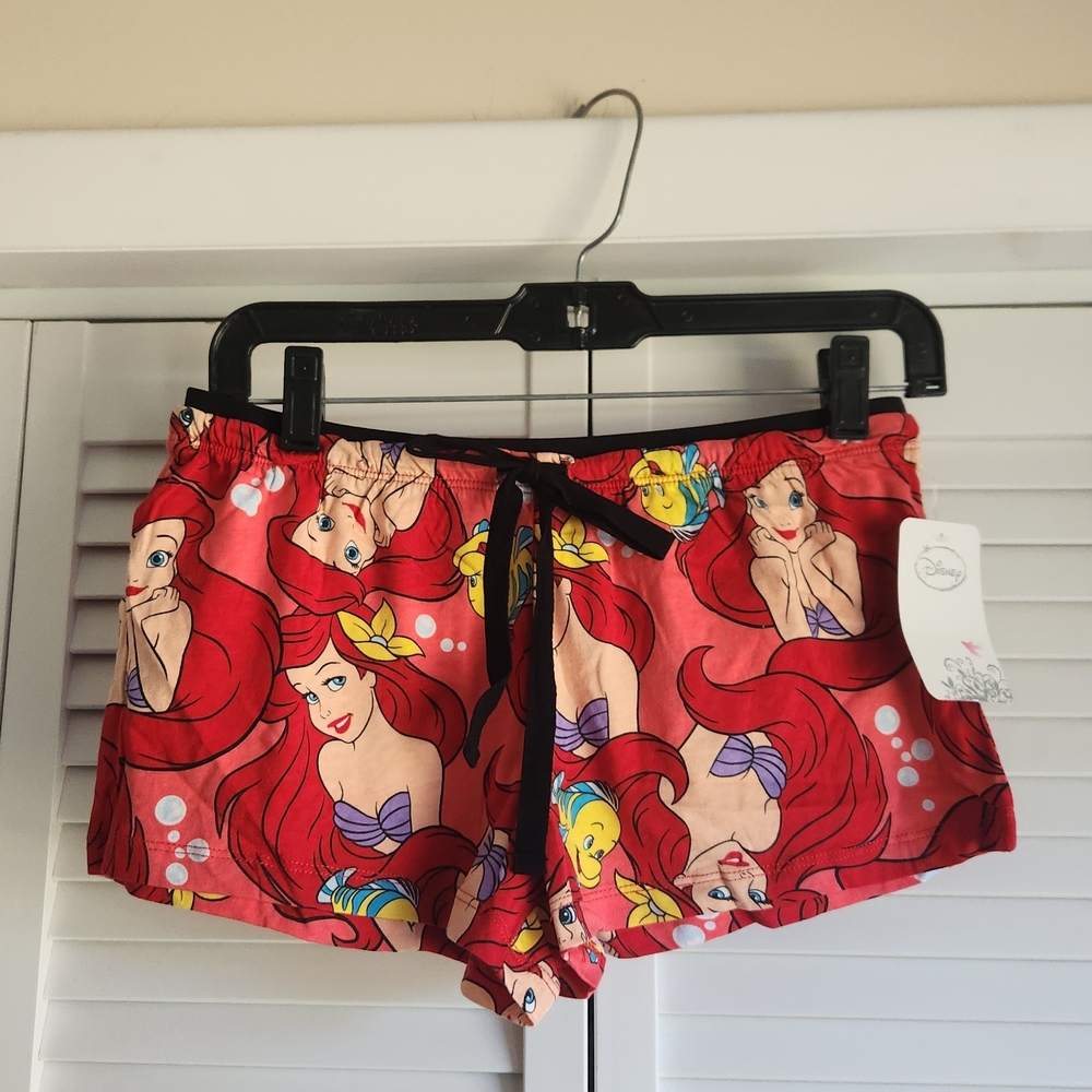 ☀️Disney New Ariel Print pajama Shorts